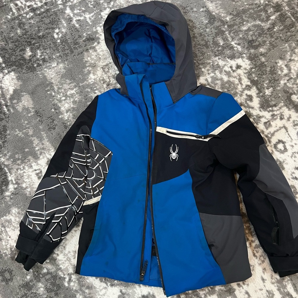 Boys Spyder Challenger Jacket Boys Size 10
